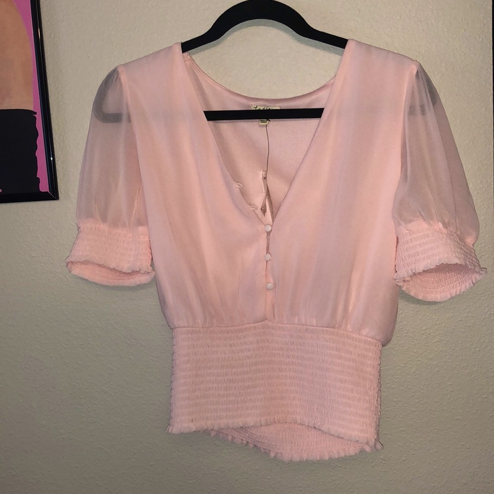 Francesca Pink Blouse